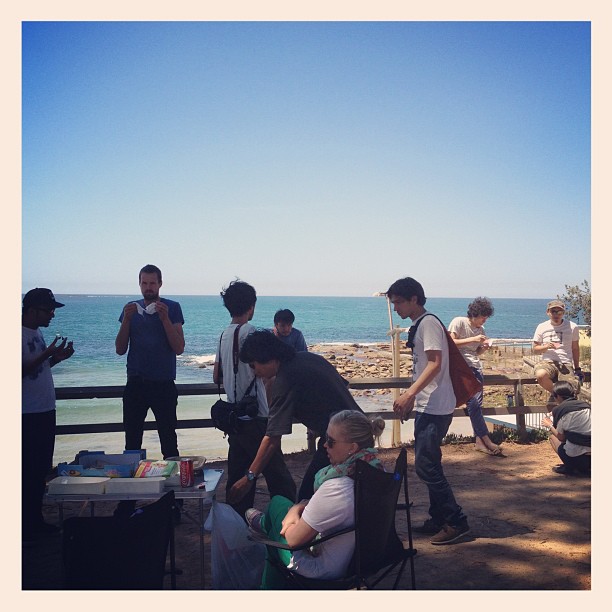 Lunch by the sea