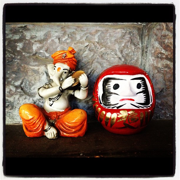 Ganesha & Daruma