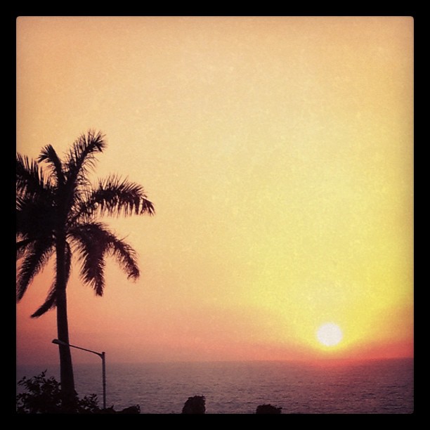 Sunset over Bombay