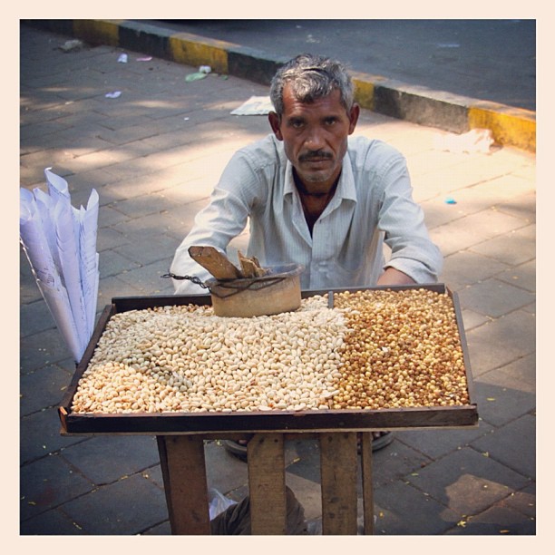 Peanut seller