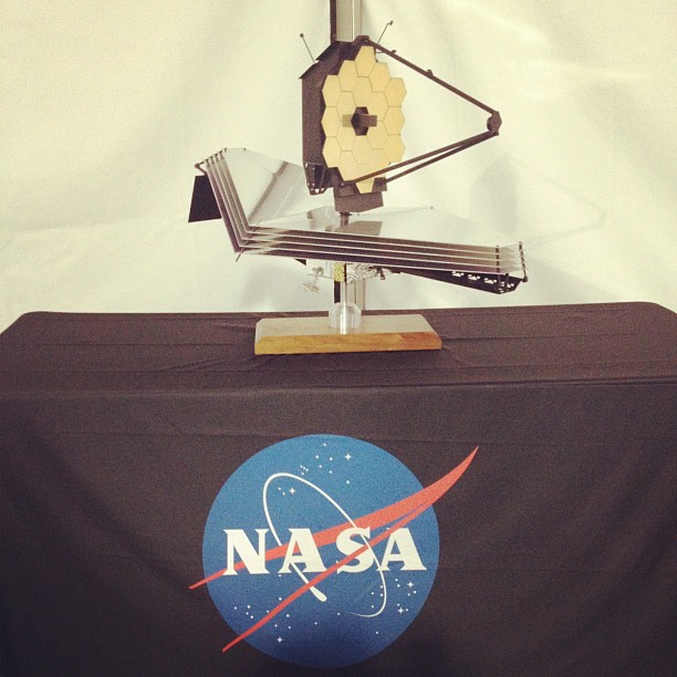 NASA telescope model