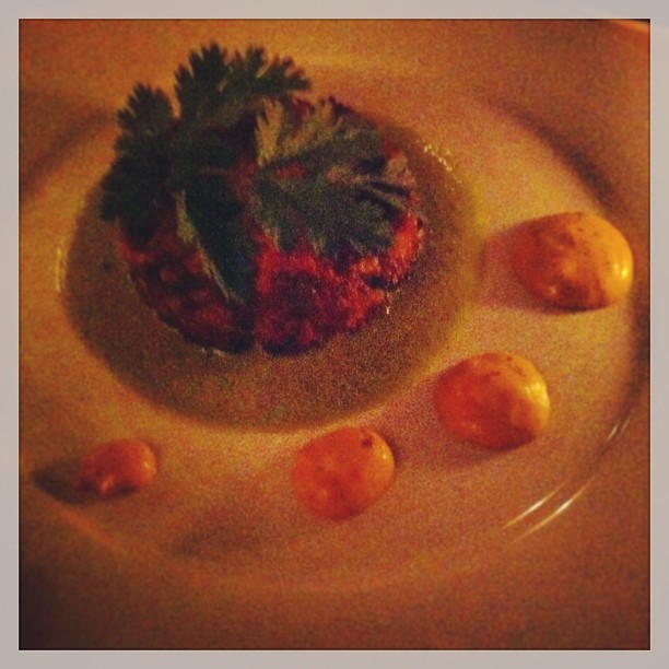 { #SXSW2012} Appetizer of the evening---scrumptious crab cake♡