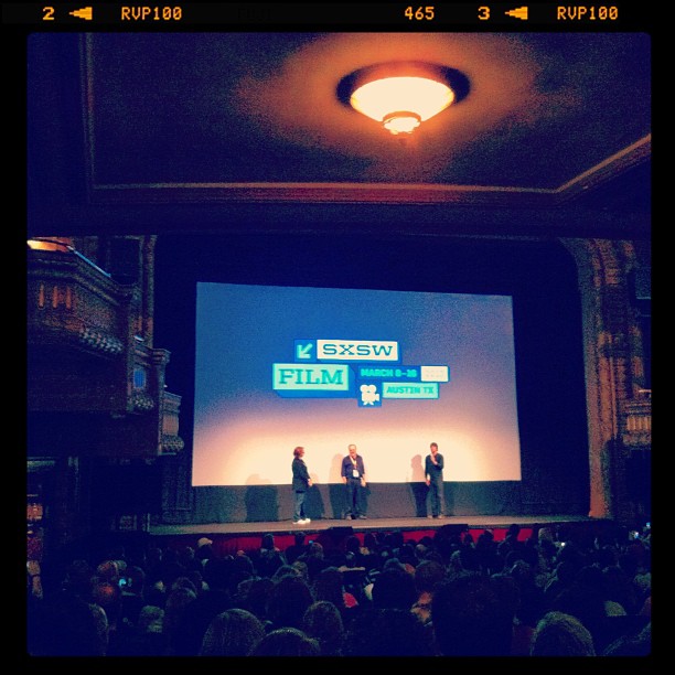 { #SXSW2013} Austin-born Dir. Richard Linklater Q&A session after the screening of "Before Midnight"---9 more years later, an even more poignant story ; _ ;