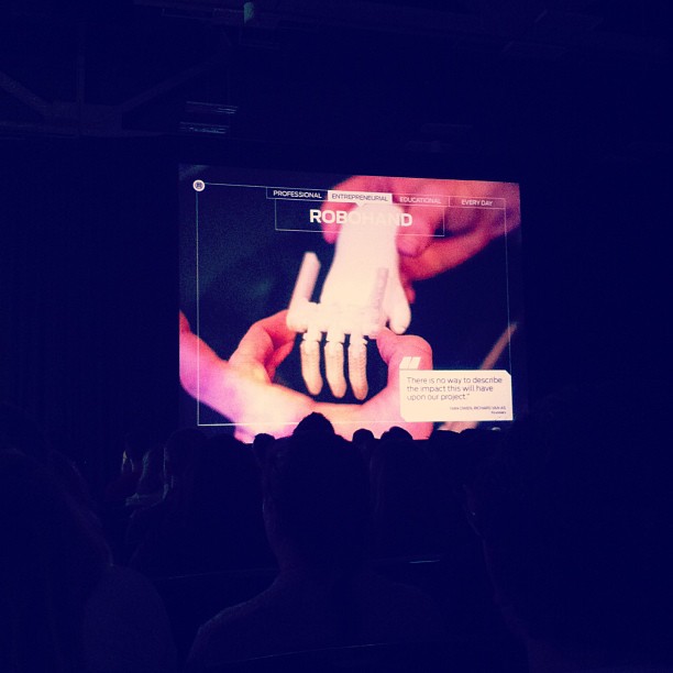 { #SXSW2013} Prostate fingers made with MakerBot☆