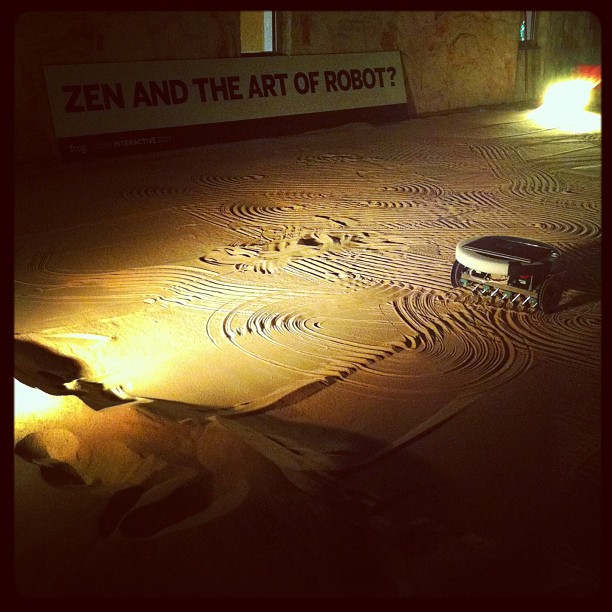 { #SXSW2013} Technology goes Zen! ロボットによるランドスケープづくり.:.