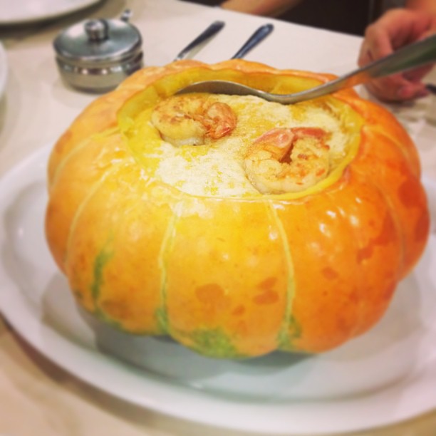 Pumpkin hot pot????