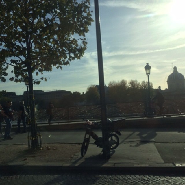 l can enjoy beautiful Paris now that our shoot finished well, tres joli!