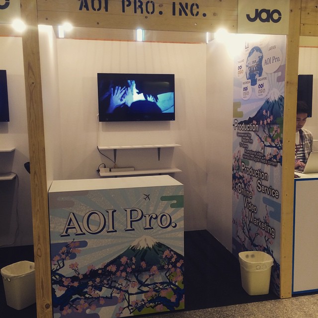 Our booth at ADFEST