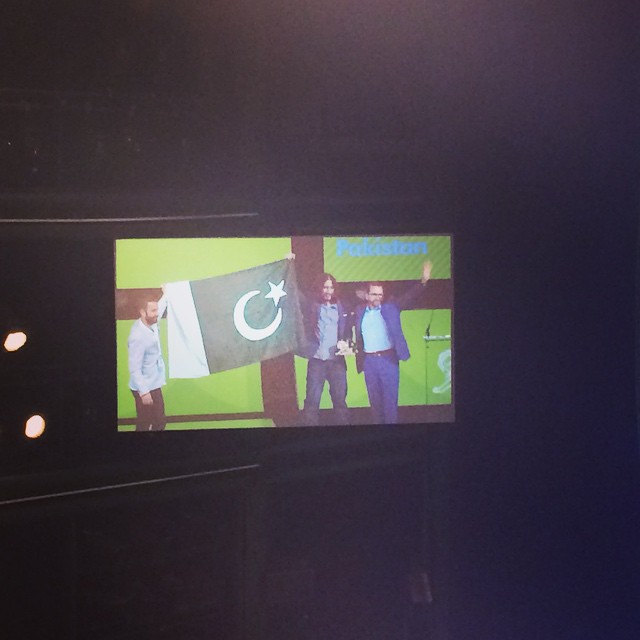 First ever gold for Pakistan!Yeah!!!#AOIcannes2015