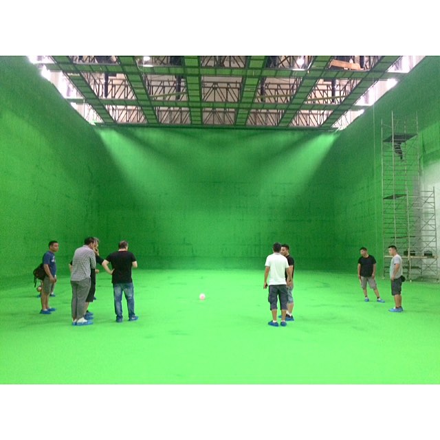 Day before shoot #Shanghai #greenscreen #studio