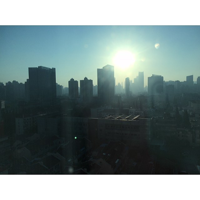 Good morning! 🌞 Cityscape of Shanghai.