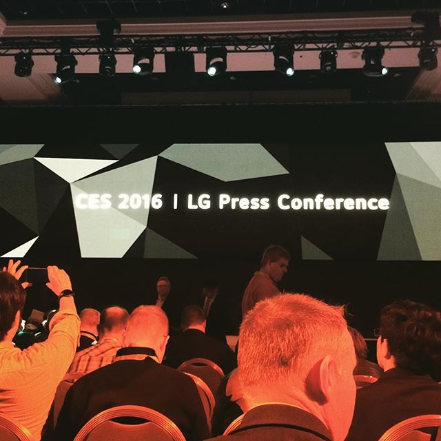 Checking out future of TV #ces2016