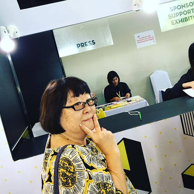 Kay-san registering for #adfest2016