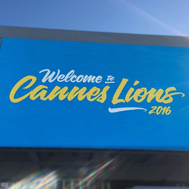 Welcome to Cannes Lions!! #aoicannes2016 #canneslions #canneslions2016