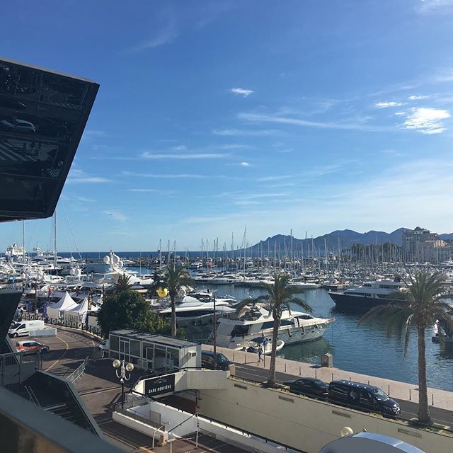 a view from our party venue during the day!アオイパーティ会場からの眺め！#prepping #aoicannes2016