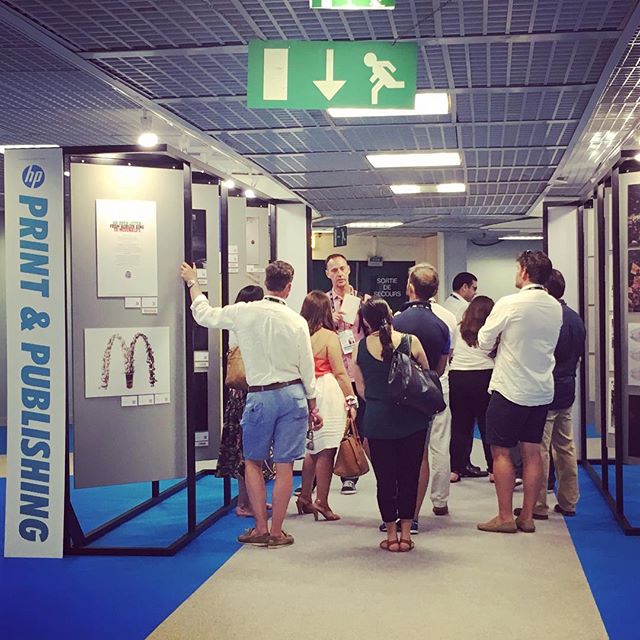 Tour of the work. #aoicannes2016 #canneslions