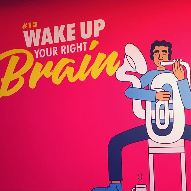 Wake up your right brain #canneslions2016 #aoicannes2016 #aoicannes2016 #aoipro