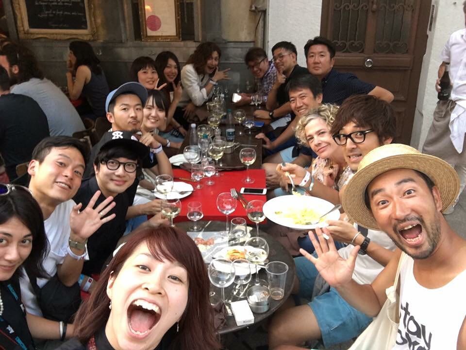 AOI Pro. Cannes Team dinner @ Da Laura.