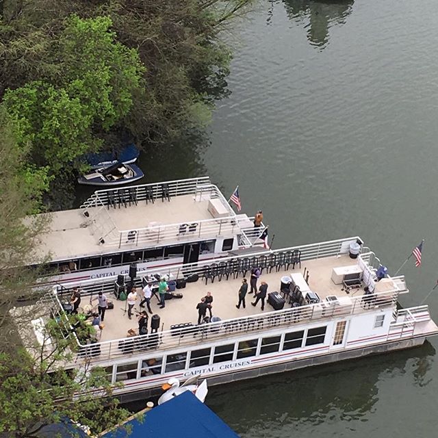 someone's prepping a boat party.#sxsw