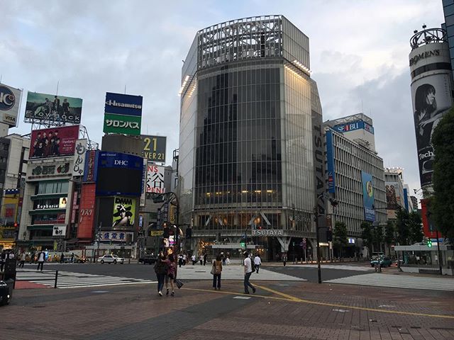 Early morning shoot in Shibuya