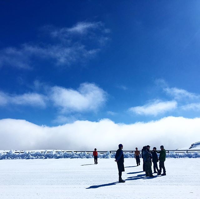 Snowy mountain