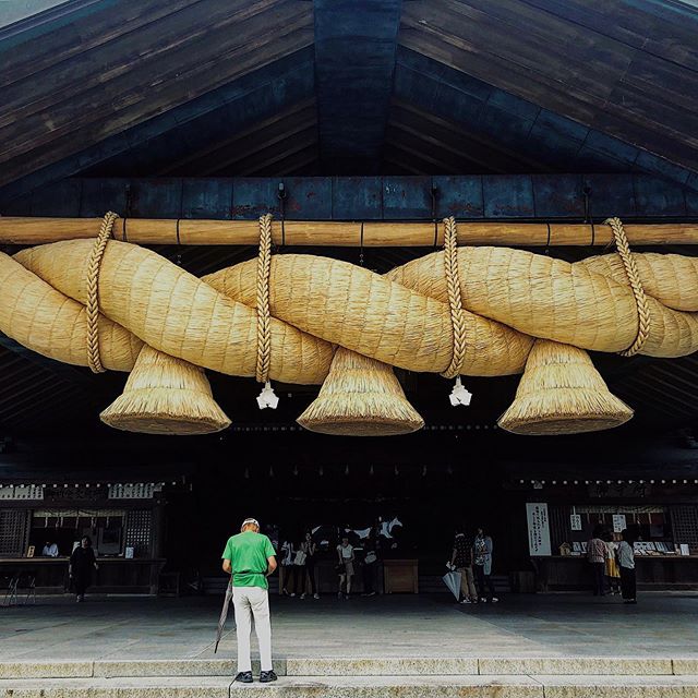 _﻿
Here's this week's update of from AOI Global at﻿
Izumo Taisha, Izumo and Shimane!﻿
﻿
These huge sacred ropes are called "Shimenawa". It is considered to be a barrier against evil spirits. Shimenawa is used to separate holy places from other places.﻿
﻿
#aoiglobal  #filmproduction  #productioncompany  #filmmakersworld  #productionservices  #shootinglocation  #filmwork  #filmmakinglife  #onlocationshoot  #weeklyinspiration﻿