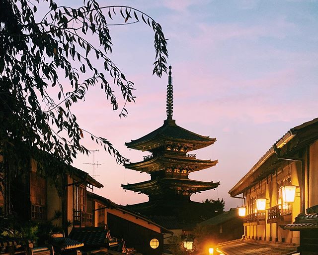_﻿
Here's this week's update of from AOI Global. Dusk in the historic streets of Kyoto. 
Kyoto is located in the West of Japan. It was Japan’s capital city for 1000 years from 794 to 1868. It is home to roughly one quarter of Japan's national treasures and widely considered to be the center of traditional Japanese culture. ﻿
#weeklyinspiration﻿
