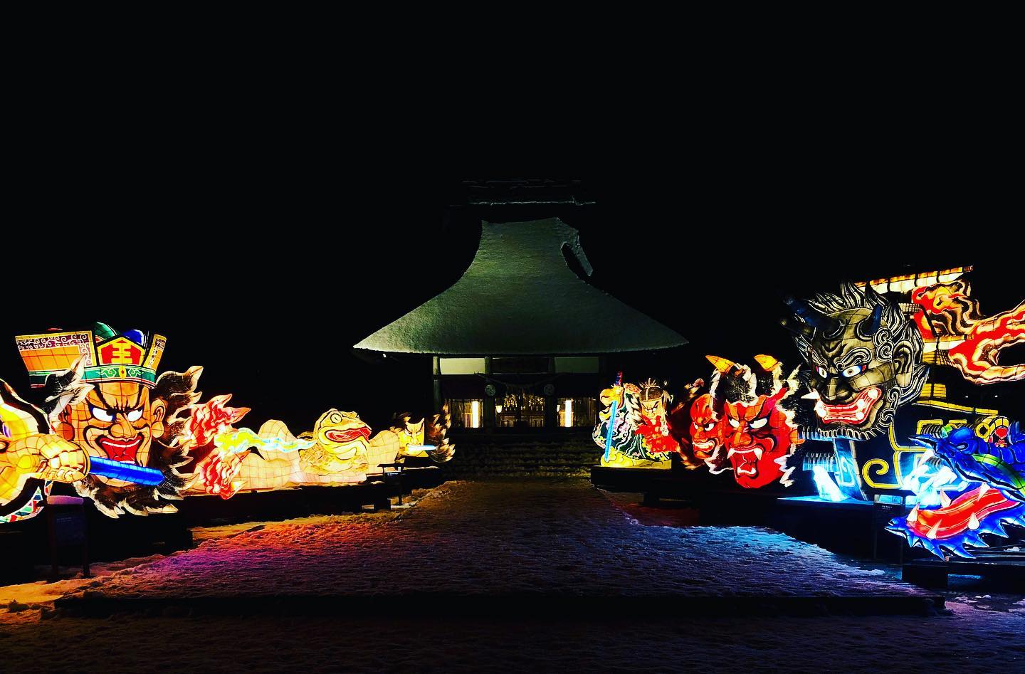 _⁣
For today’s from AOI Global, we have “Nebuta” floats from Aomori prefecture (the northernmost prefecture on Japan’s main island).

Nebuta refers to the paper lantern floats picturing action-packed mythical and historical scenes. Although this photo was taken during winter, Nebutas are predominately seen every summer during the Nebuta Festival in Aomori City. The Nebuta Festival is designated as one of Japan's Important Intangible Folk Cultural Properties. 

t #remoteshooting⁣